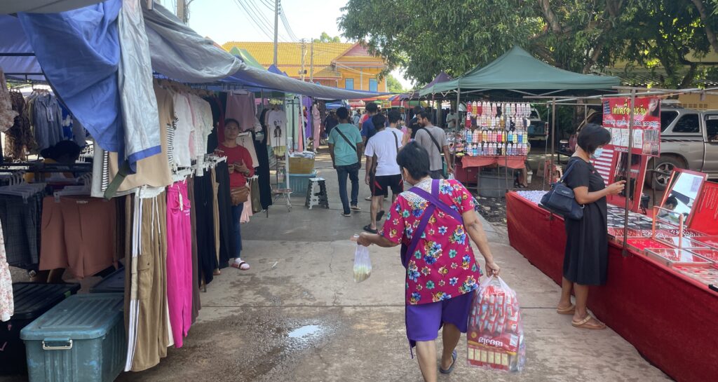 タイのマーケットの画像