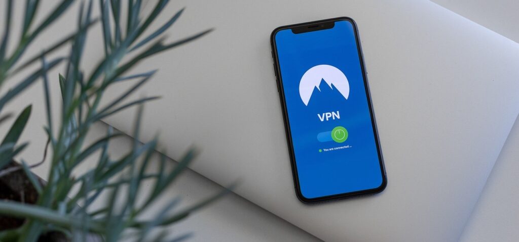 VPNが表示されたスマホの画像
