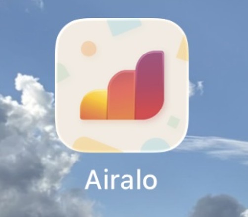 airaloのアプリ