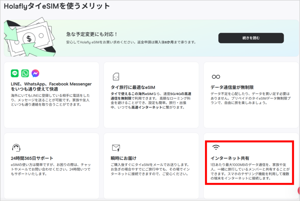 Holaflyの購入手順-3